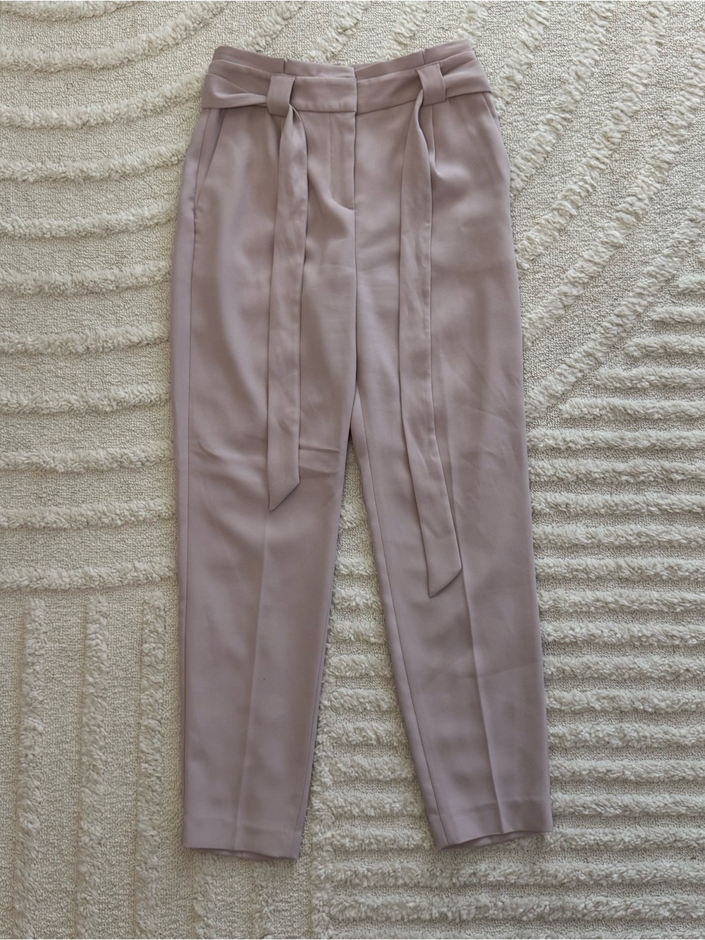 Express Dusty Pink High Rise Straight Leg Dress Pants Womens Size 2R